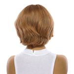 12" Luxe Pixie Silk Top Wig #16 Warm Dark Blonde