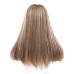 18" Topaz Lace Top Topper Ashy Blonde w/ Highlights