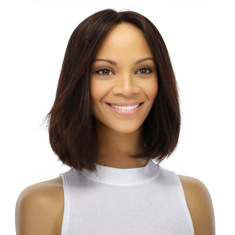 12" Divine Luxe Lace Top Wig #5 Warm Dark Brown