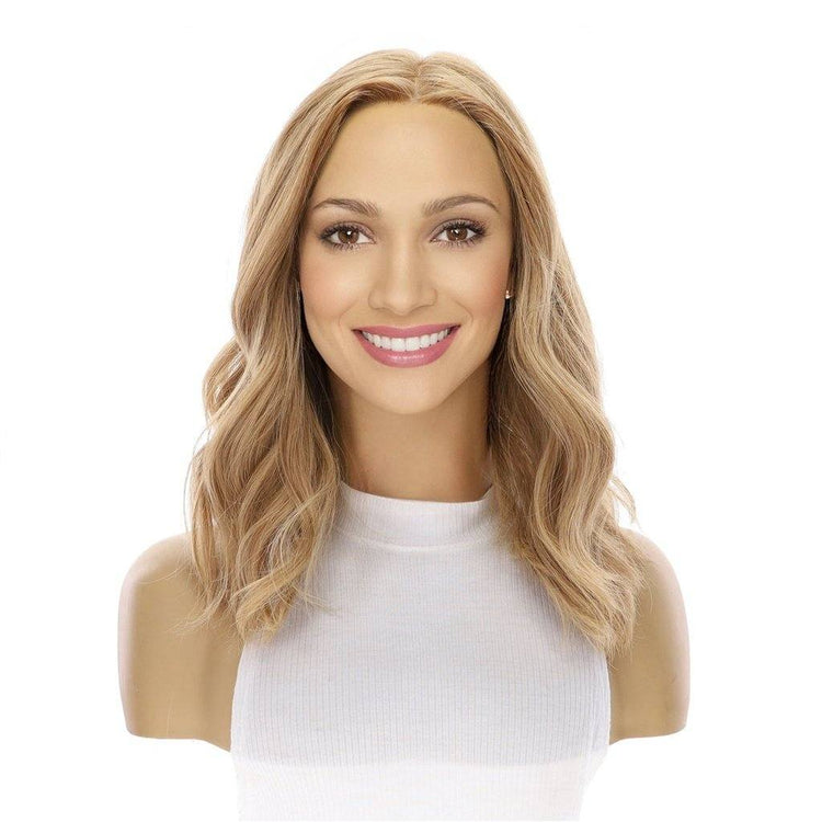 13" Luxe Bob Silk Top Wig #16 Warm Dark Blonde