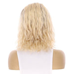13" Victoria Silk Top Wig Platinum Blonde Wavy