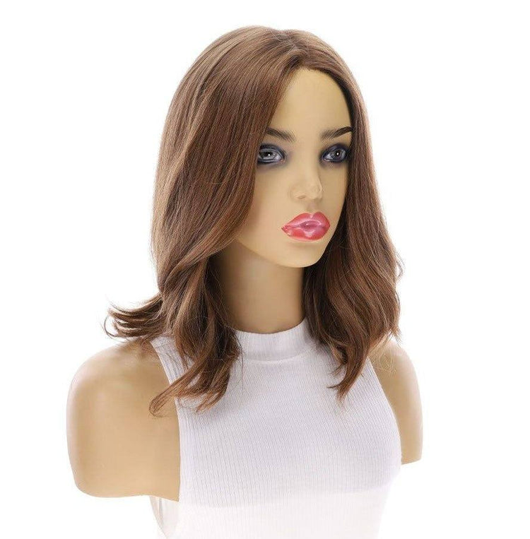 13" Luxe Bob Silk Top Wig #10 Neutral Light Brown
