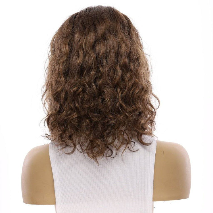 16" Divine Lace Top Topper Medium Brown Babylight Wavy