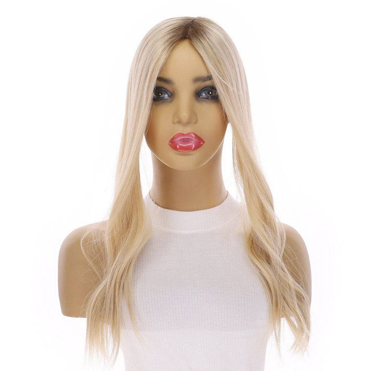 20" Diamond Mono Top Topper Platinum Blonde