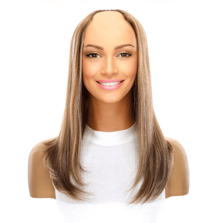 18" U-Shape Topper Medium Blonde