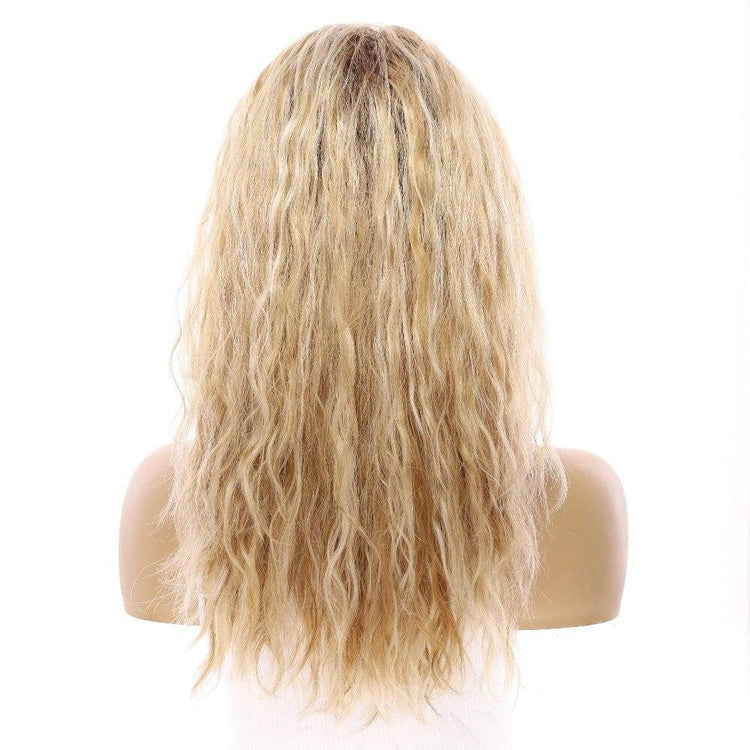 20" 3/4 Bandfall Wig Ash Blonde Wavy