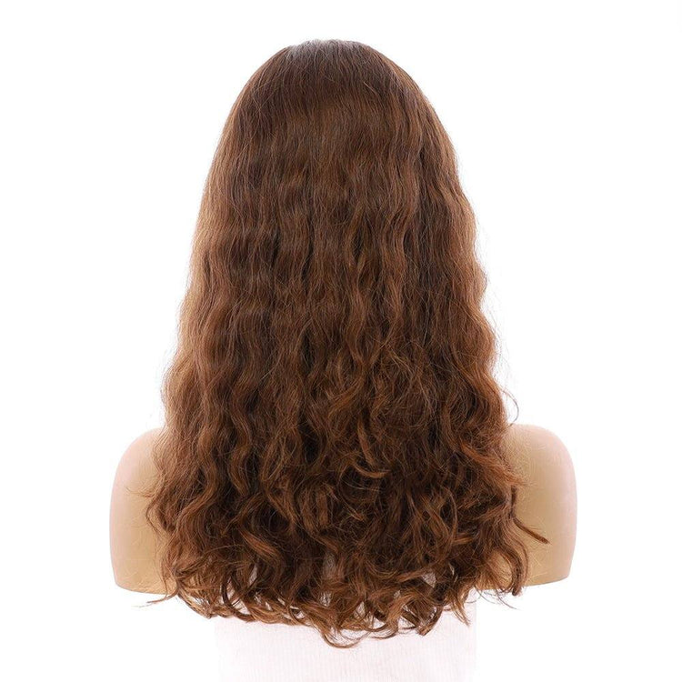 20" Luxe Silk Top Wig #6 Neutral Medium Brown Wavy