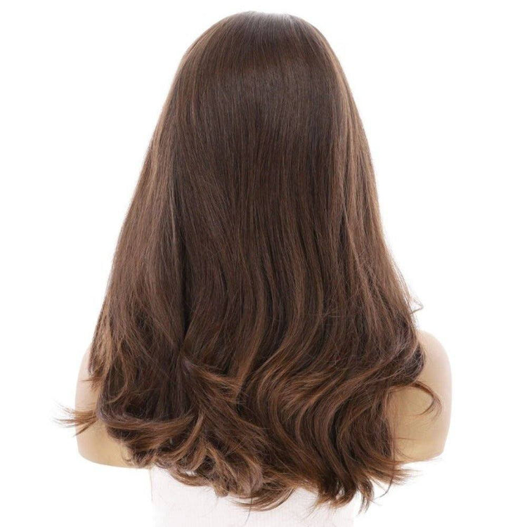 20" Luxe Silk Top Wig #6 Neutral Medium Brown