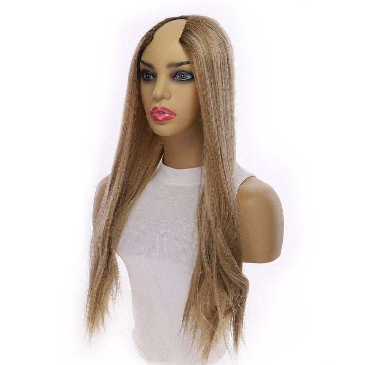 24" U-Shape Topper Ash Blonde