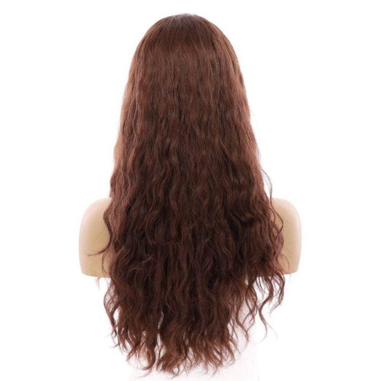 24" Gisele Silk Top Wig Auburn Wavy