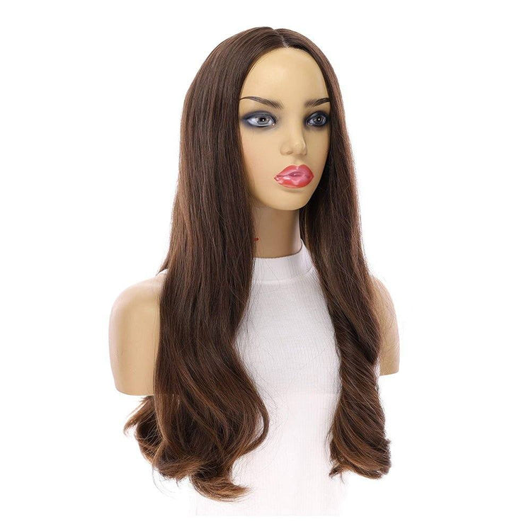 24" Luxe Silk Top Wig #6 Medium Brown