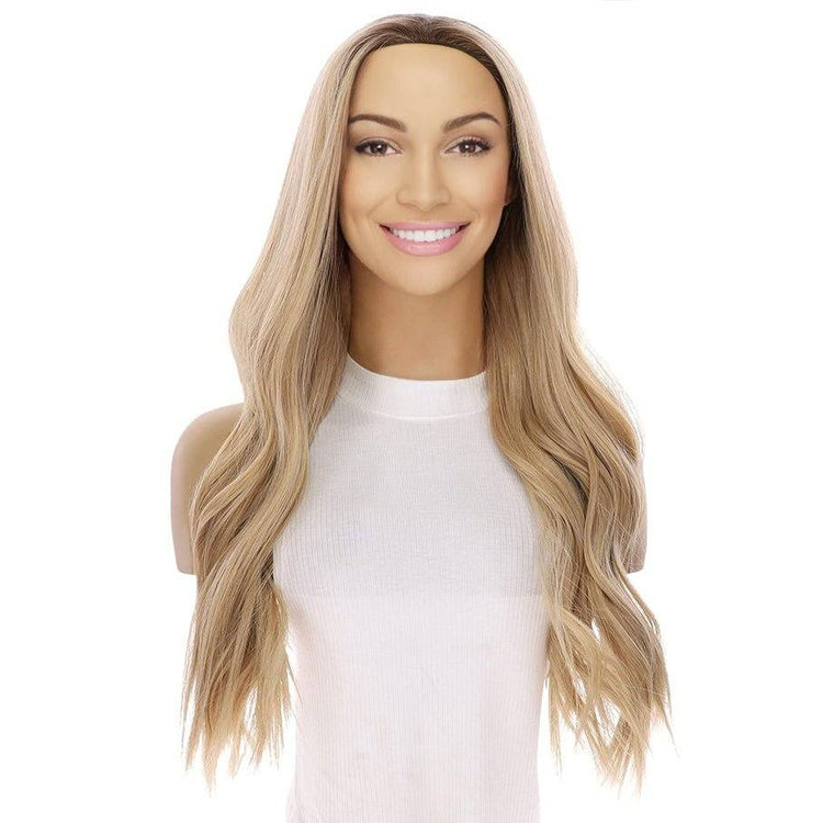 24" 3/4 Bandfall Wig Golden Blonde