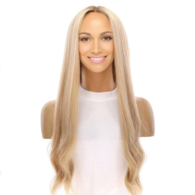 26" Divine Lace Top Wig Golden Blonde