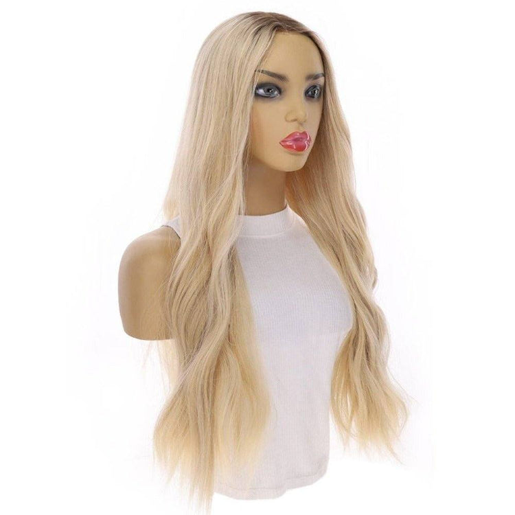 26" Divine Lace Top Wig Platinum Blonde