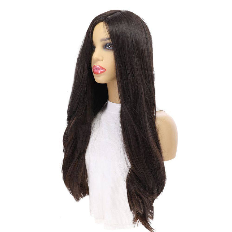 26" Luxe Silk Top Wig #2 Neutral Dark Brown