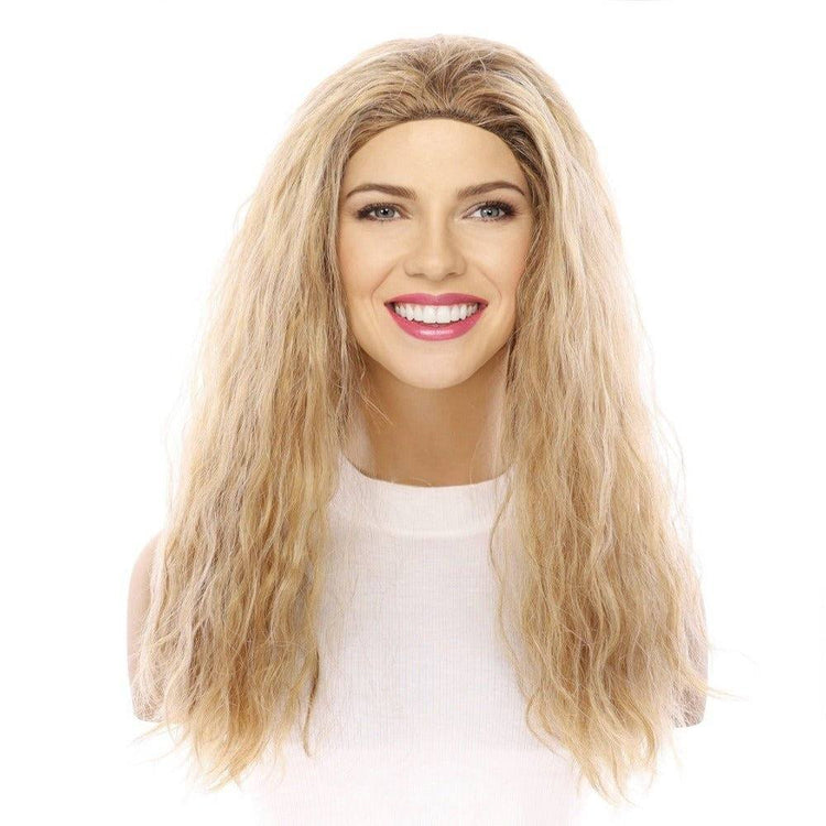 20" 3/4 Bandfall Wig Ash Blonde Wavy