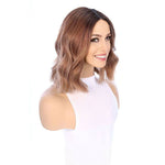 15" Divine Lace Top Wig Light Brown Babylight w/ Partial Rooting