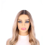 20" Divine Lace Top Wig Ash Blonde w/ Full Rooting