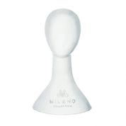 17" White Abstract Mannequin Head