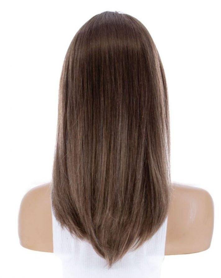 19" Nicole Silk Top Wig Light Brown Babylight