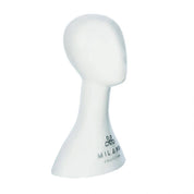 17" White Abstract Mannequin Head