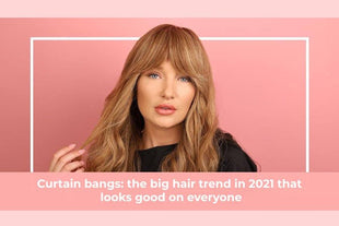 Curtain bangs: the big hair trend in 2021 that looks good on everyone