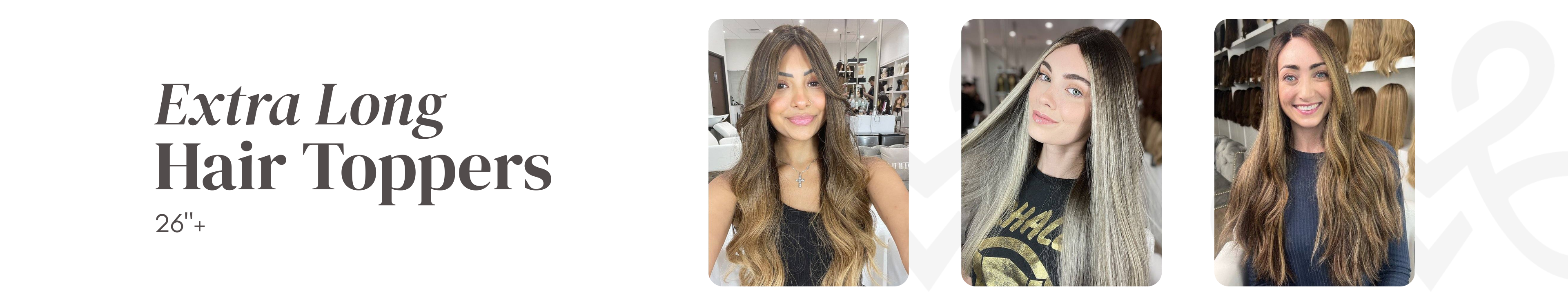 Extra Long Hair Toppers (26"+) – Milano Wigs