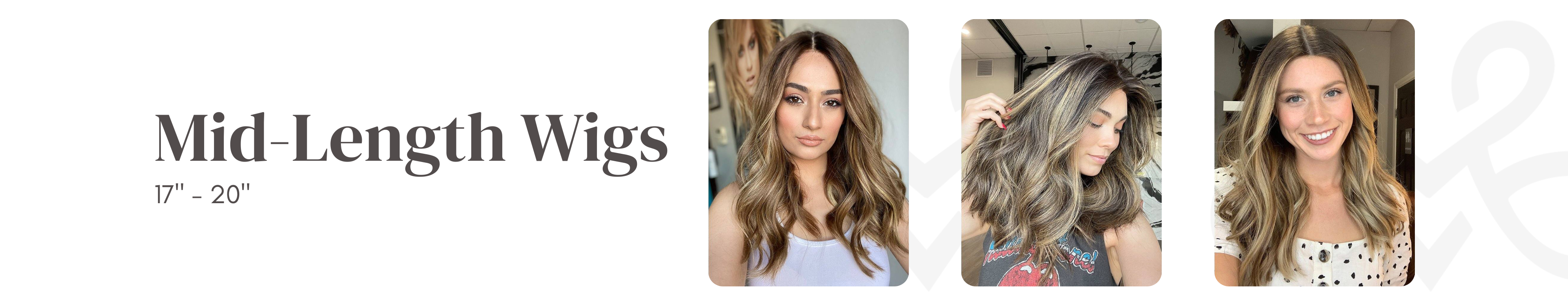 Mid-Length Wigs (17"–20") – Milano Wigs