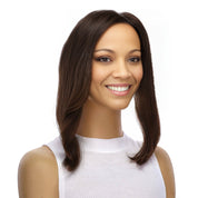 10" Hairline Topper #5 Warm Dark Brown