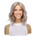 12" Divine Lace Top Wig Champagne Grey Wavy