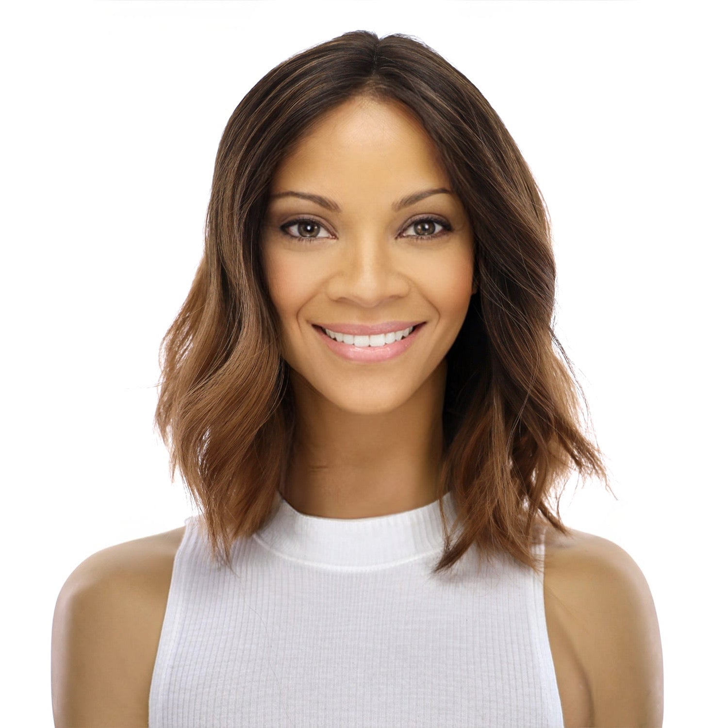 12" Divine Lace Top Wig Dark Brown Ombre