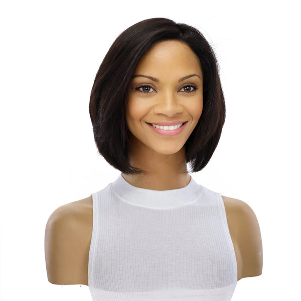 Grace Silk Top Wig Soft Black