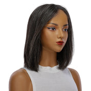 12" Divine Lace Top Wig Grey A (Less Grey)
