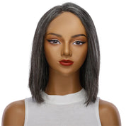 12" Divine Lace Top Wig Grey B (More Grey)