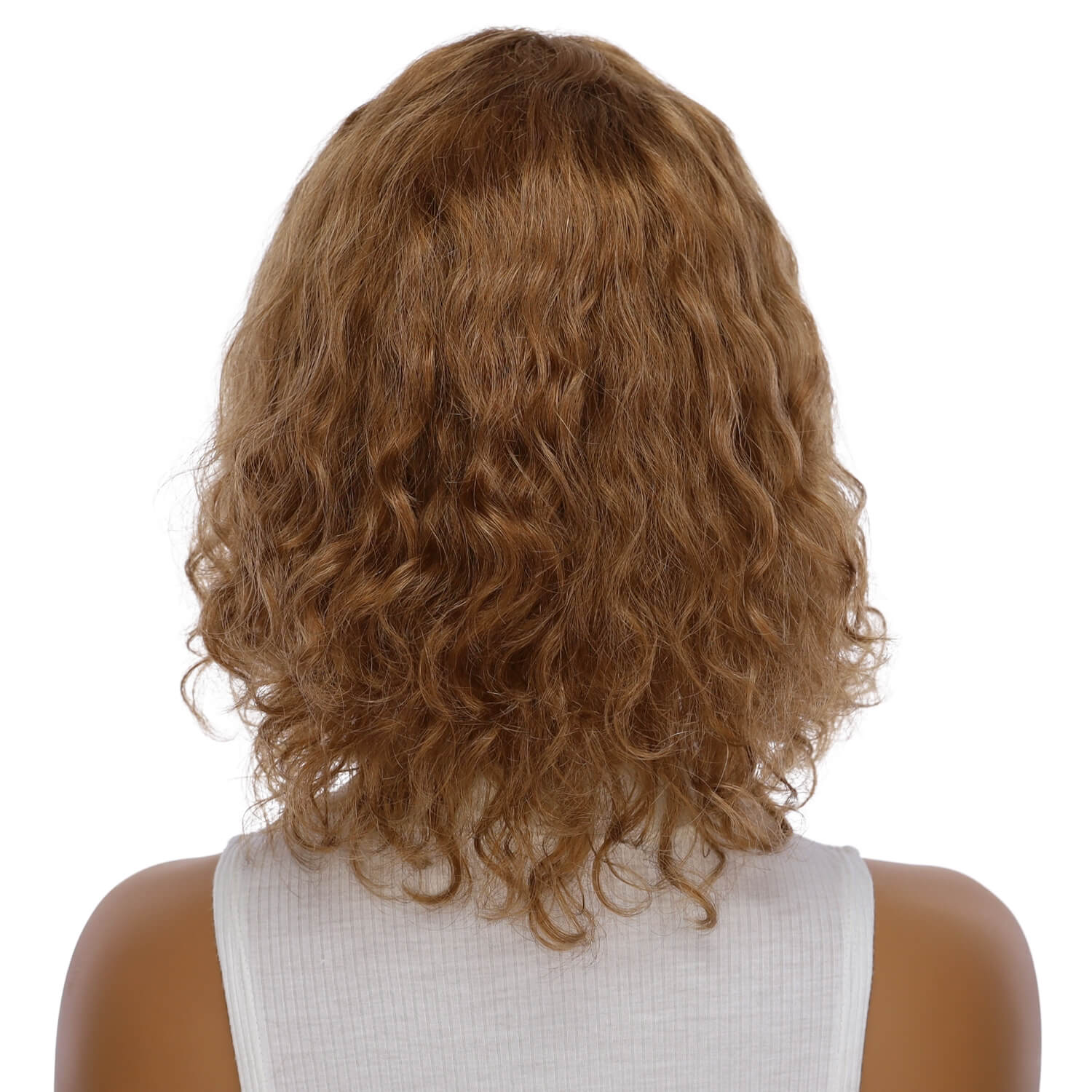 12" Divine Lace Top Topper Strawberry Blonde Wavy
