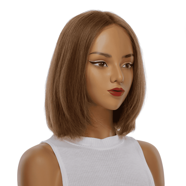 12" Divine Luxe Lace Top Wig #14 Dark Blonde