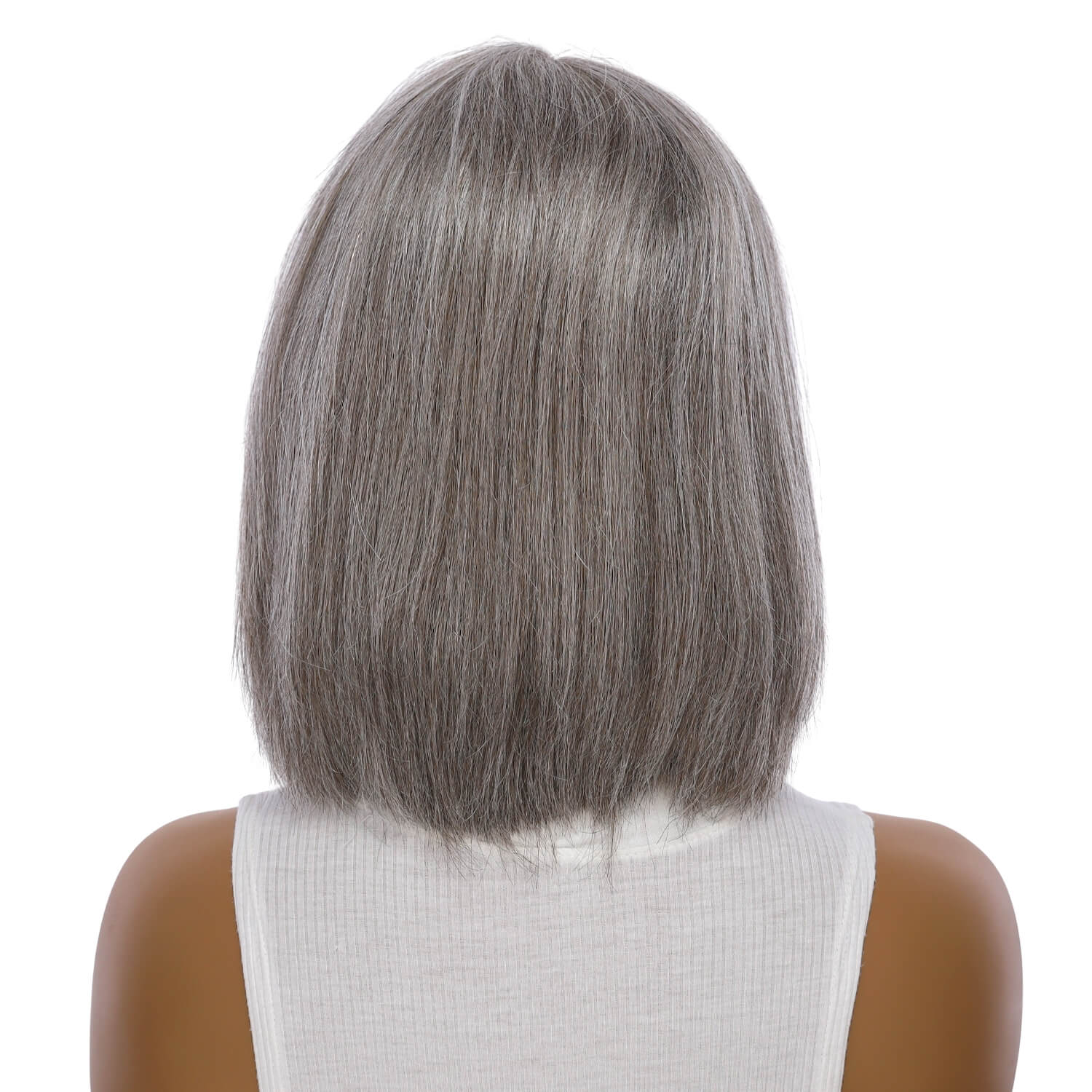 12" Divine Lace Top Wig Silver Fox