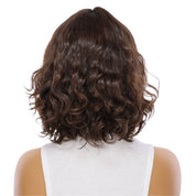12" Divine Luxe Lace Top Wig #4 Dark Brown Wavy