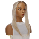 12" Hairline Topper #Icy Blonde w/ Rooting