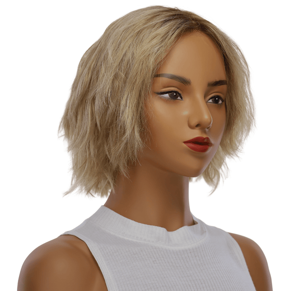 Grace Silk Top Wig Ash Blonde Wavy