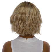 12" Halle Silk Top Wig Ash Blonde Wavy
