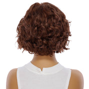 12" Halle Silk Top Wig Auburn Wavy