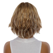 12" Halle Silk Top Wig Medium Blonde Wavy