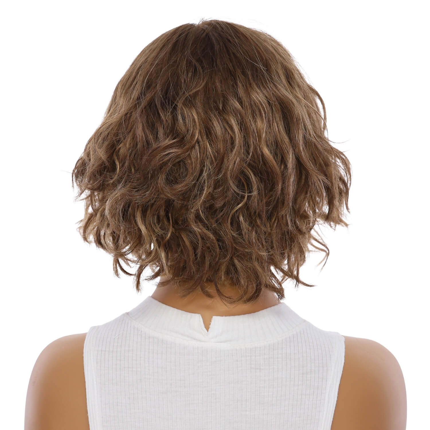 12" Halle Silk Top Wig Medium Brown Babylight Wavy