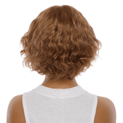 12" Halle Silk Top Wig Strawberry Blonde Wavy