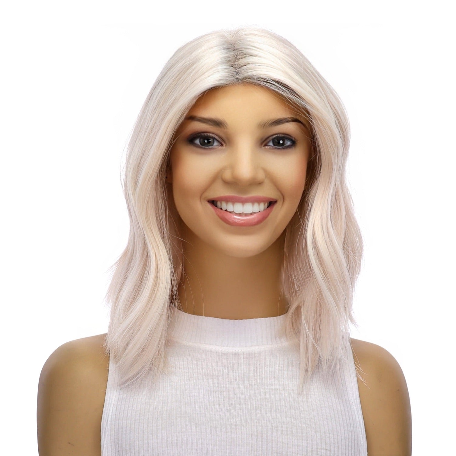 12" Divine Lace Top Wig Ice Blonde