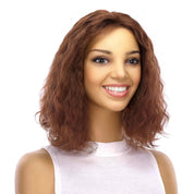 12" Divine Lace Top Topper Auburn Wavy