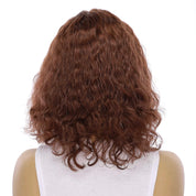 12" Divine Lace Top Topper Auburn Wavy