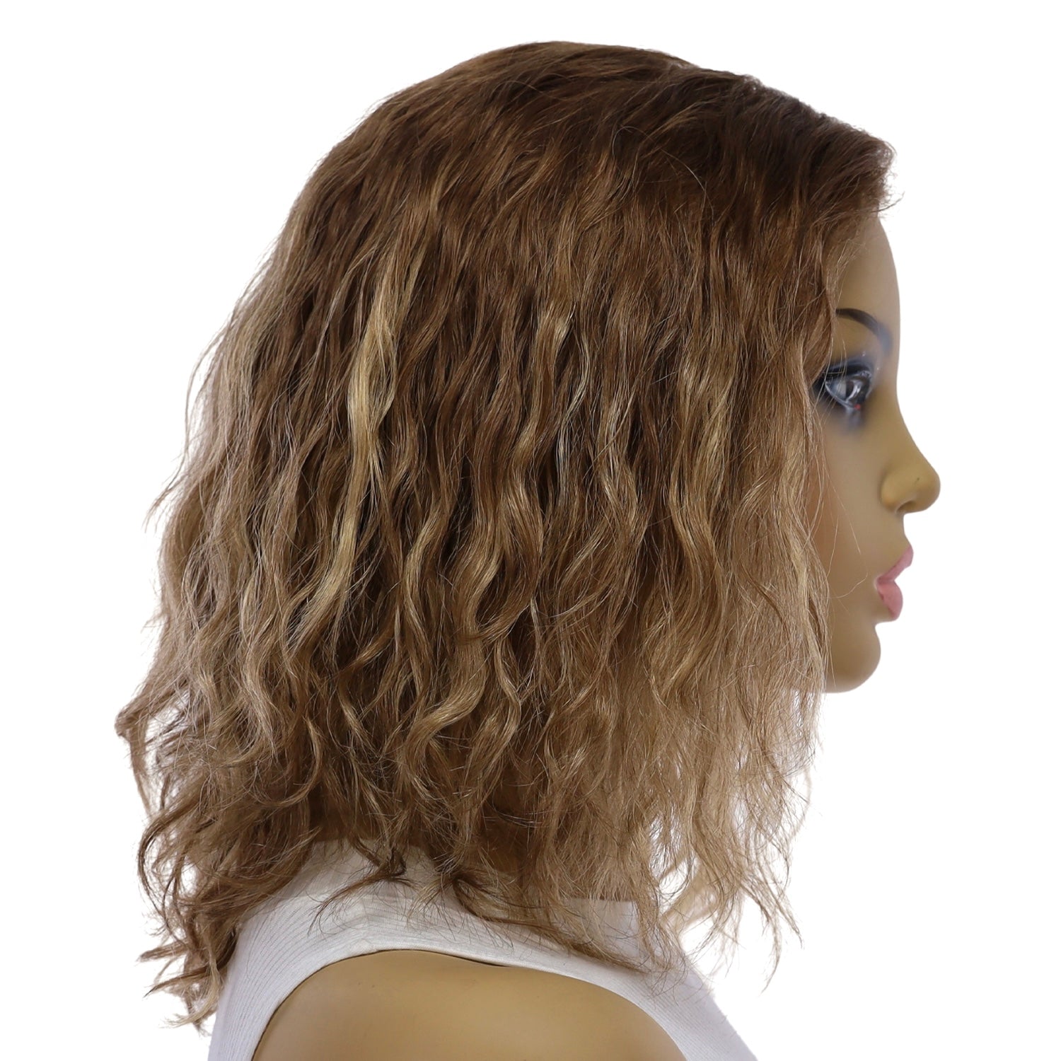 12" Divine Lace Top Topper Light Brown Babylight Wavy