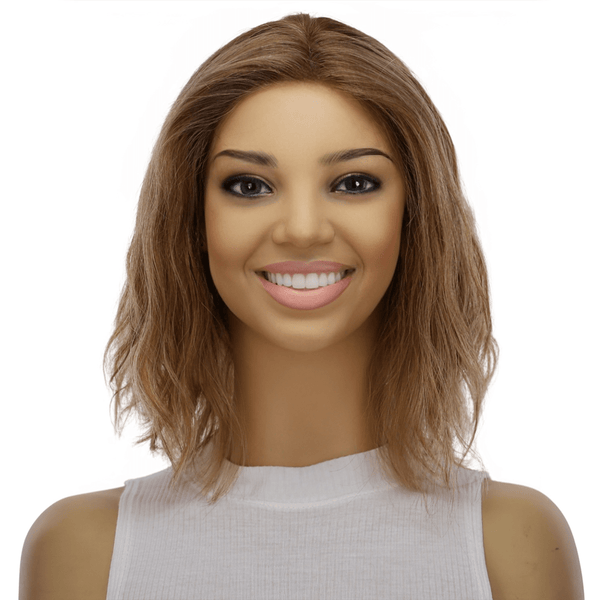 12" Divine Lace Top Topper Medium Blonde Wavy